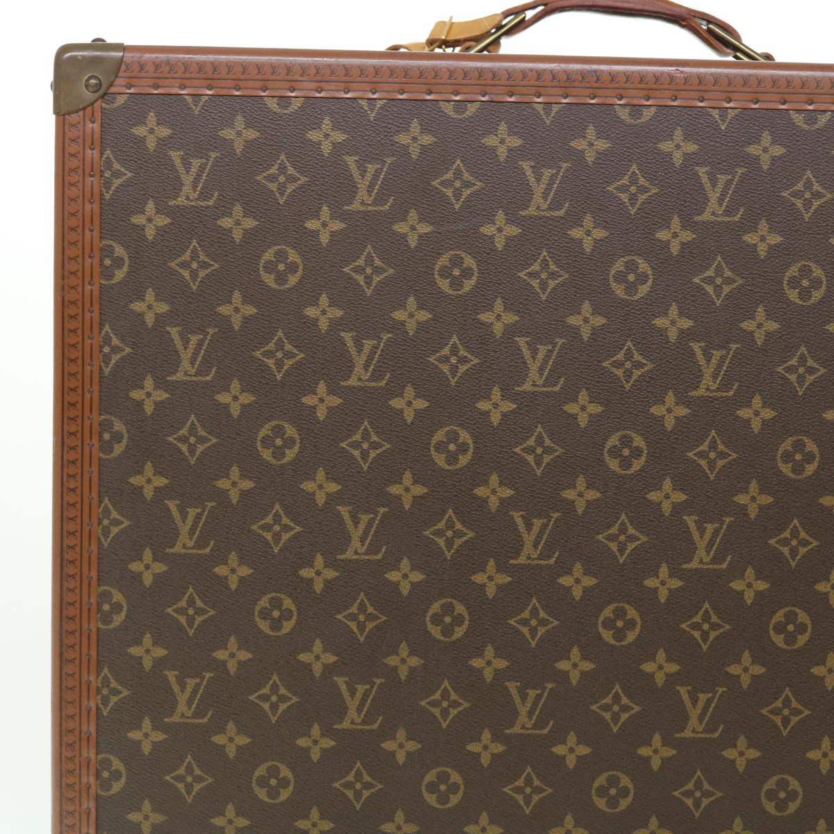 LOUIS VUITTON Monogram Gemine Shoes Trunk M21626 LV Auth 49981A