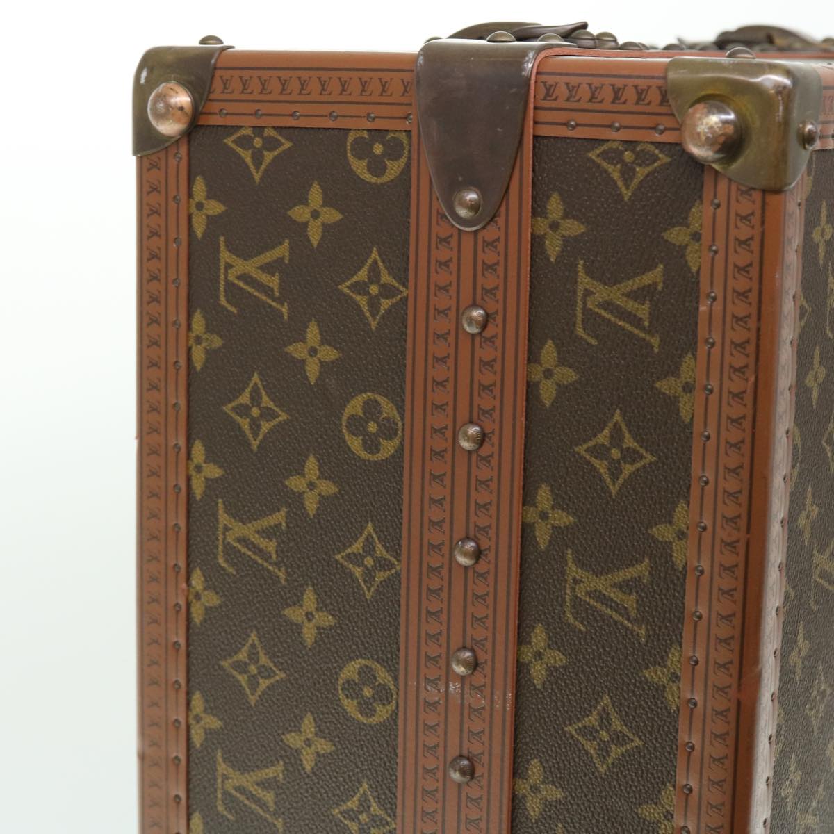 LOUIS VUITTON Monogram Gemine Shoes Trunk M21626 LV Auth 49981A