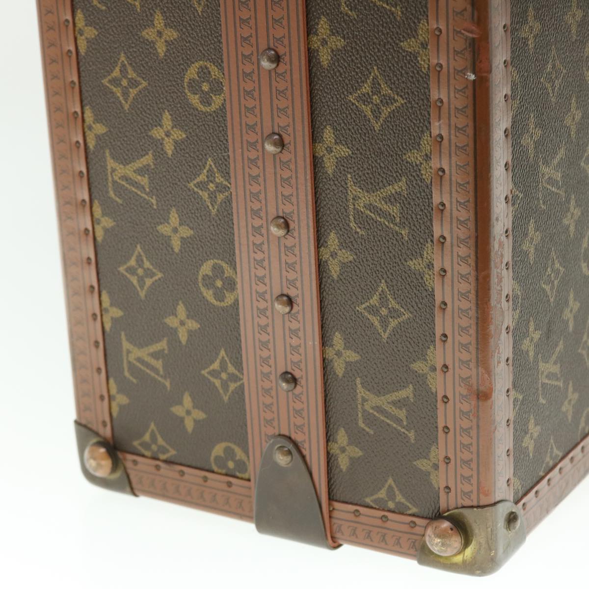 LOUIS VUITTON Monogram Gemine Shoes Trunk M21626 LV Auth 49981A