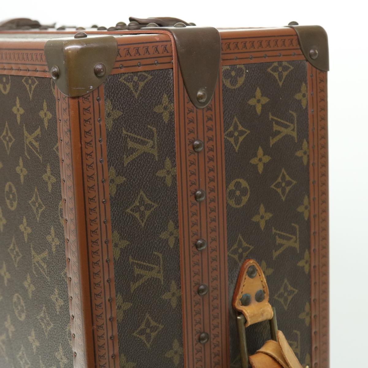 LOUIS VUITTON Monogram Gemine Shoes Trunk M21626 LV Auth 49981A