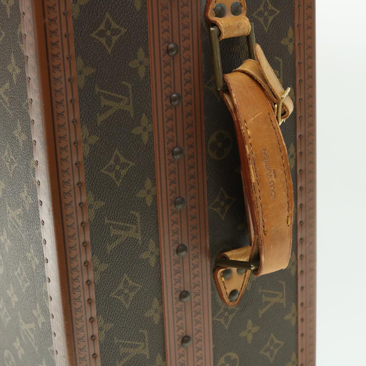 LOUIS VUITTON Monogram Gemine Shoes Trunk M21626 LV Auth 49981A