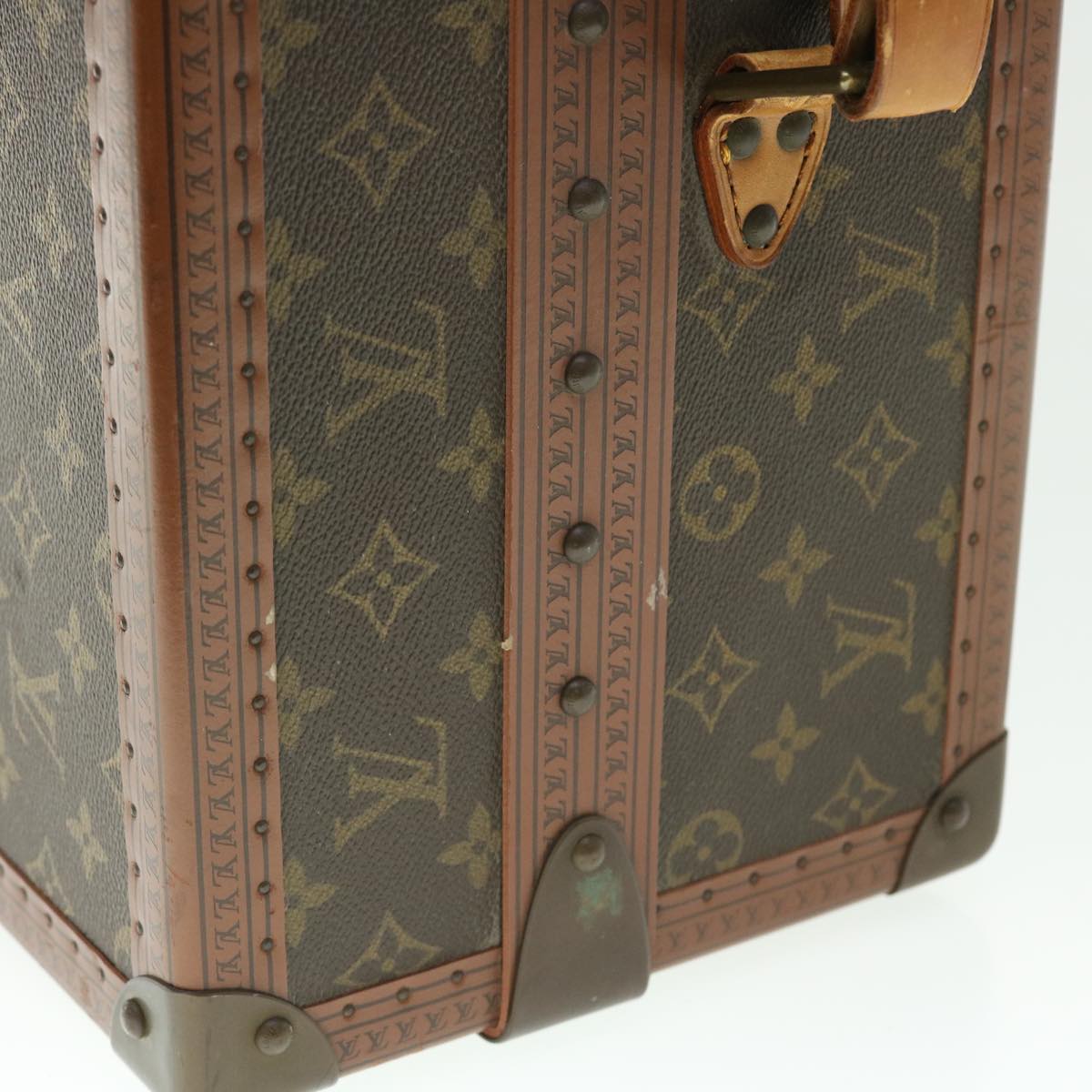 LOUIS VUITTON Monogram Gemine Shoes Trunk M21626 LV Auth 49981A