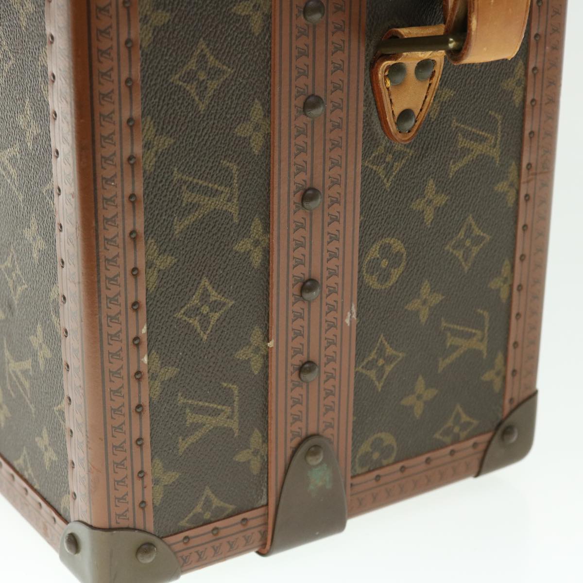 LOUIS VUITTON Monogram Gemine Shoes Trunk M21626 LV Auth 49981SV