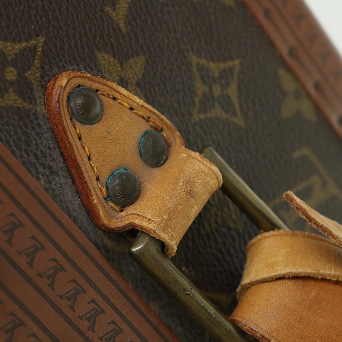 LOUIS VUITTON Monogram Gemine Shoes Trunk M21626 LV Auth 49981SV