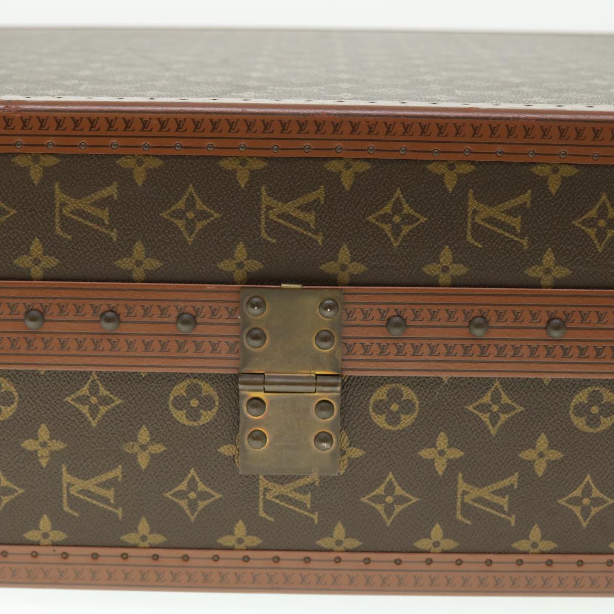 LOUIS VUITTON Monogram Gemine Shoes Trunk M21626 LV Auth 49981A