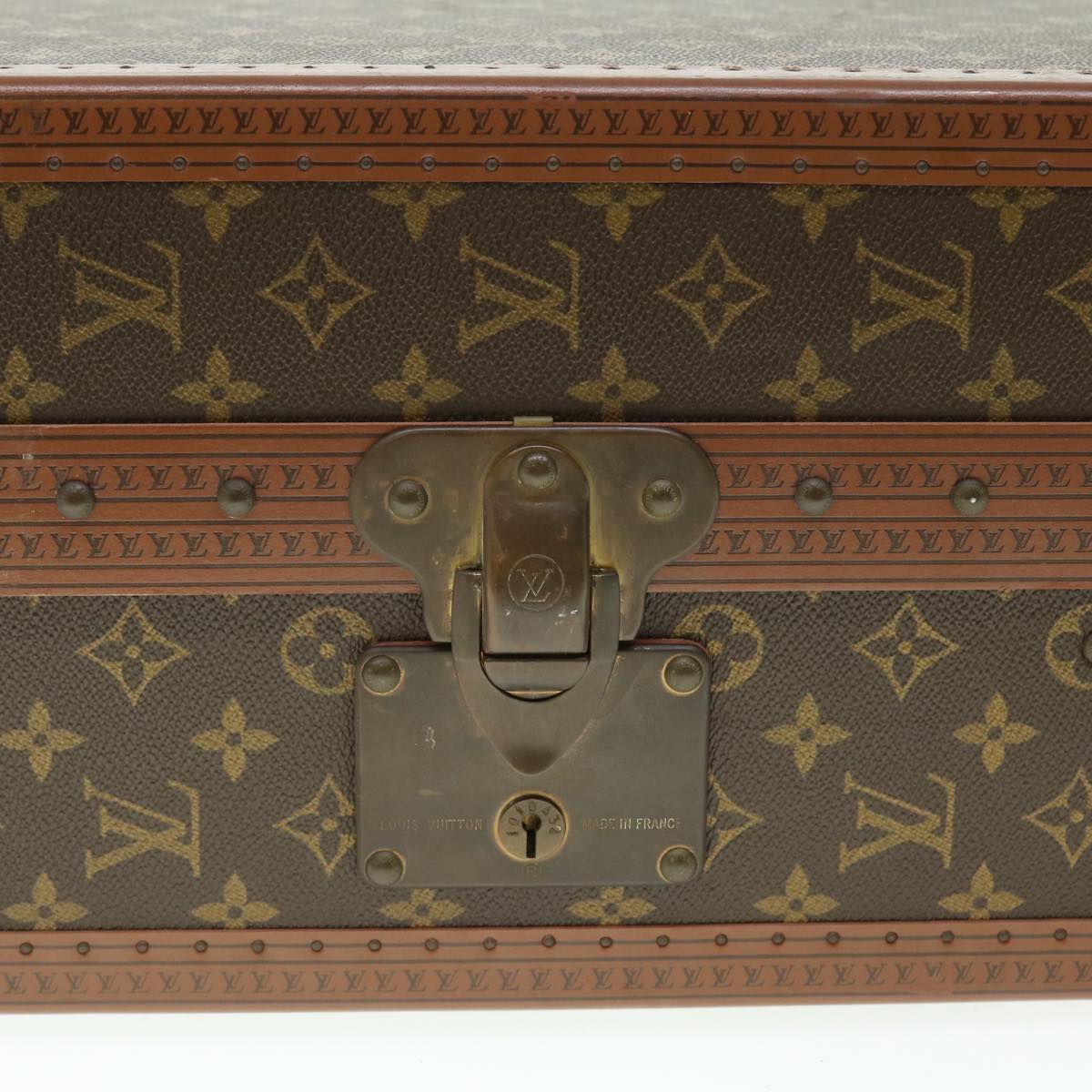 LOUIS VUITTON Monogram Gemine Shoes Trunk M21626 LV Auth 49981A