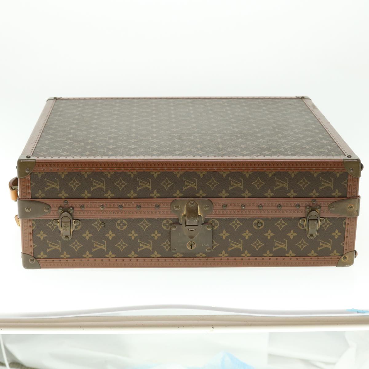 LOUIS VUITTON Monogram Gemine Shoes Trunk M21626 LV Auth 49981SV