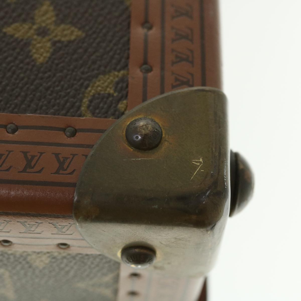 LOUIS VUITTON Monogram Gemine Shoes Trunk M21626 LV Auth 49981SV