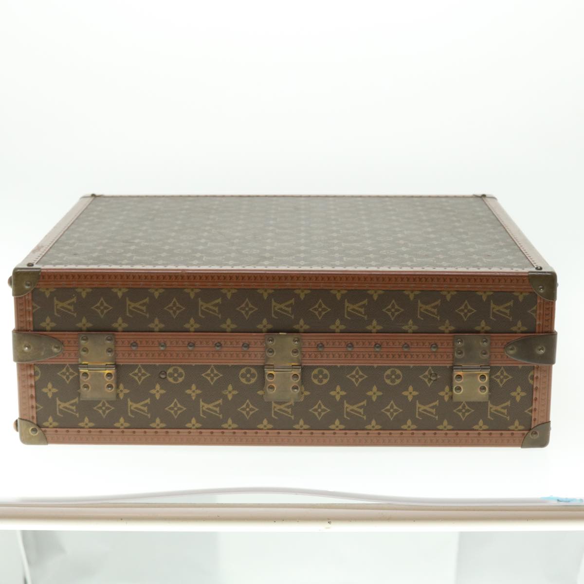 LOUIS VUITTON Monogram Gemine Shoes Trunk M21626 LV Auth 49981A