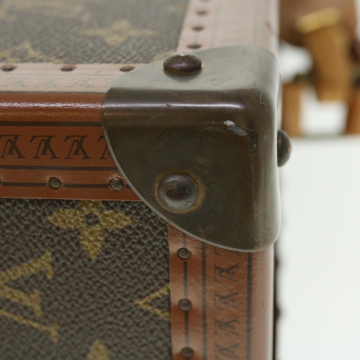 LOUIS VUITTON Monogram Gemine Shoes Trunk M21626 LV Auth 49981SV