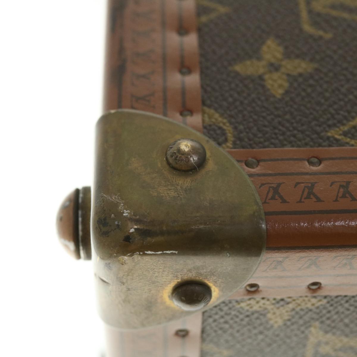 LOUIS VUITTON Monogram Gemine Shoes Trunk M21626 LV Auth 49981SV
