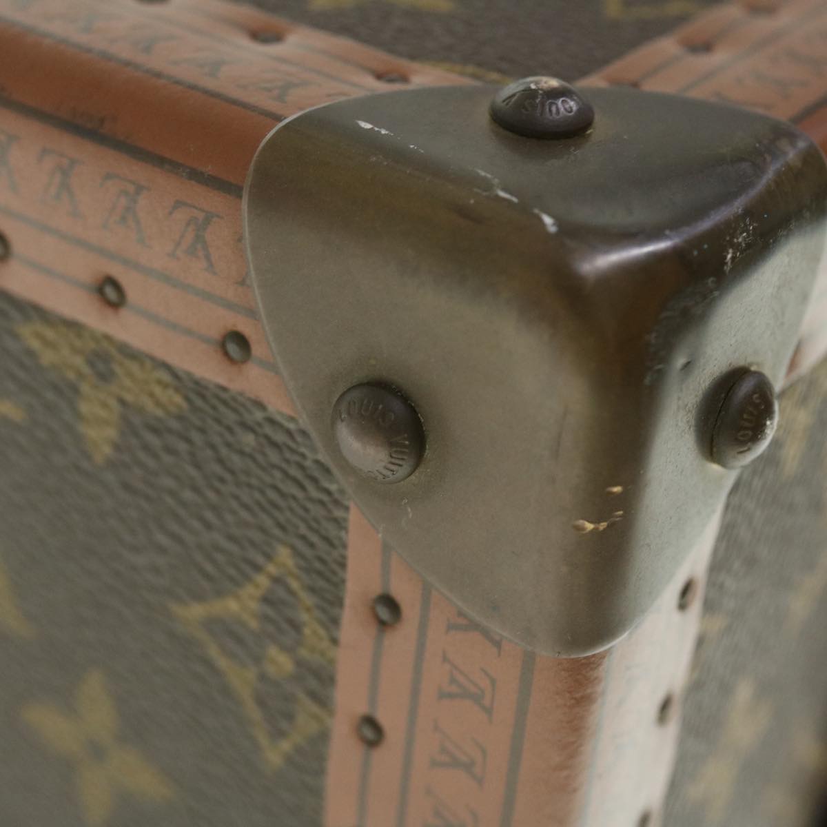 LOUIS VUITTON Monogram Gemine Shoes Trunk M21626 LV Auth 49981SV