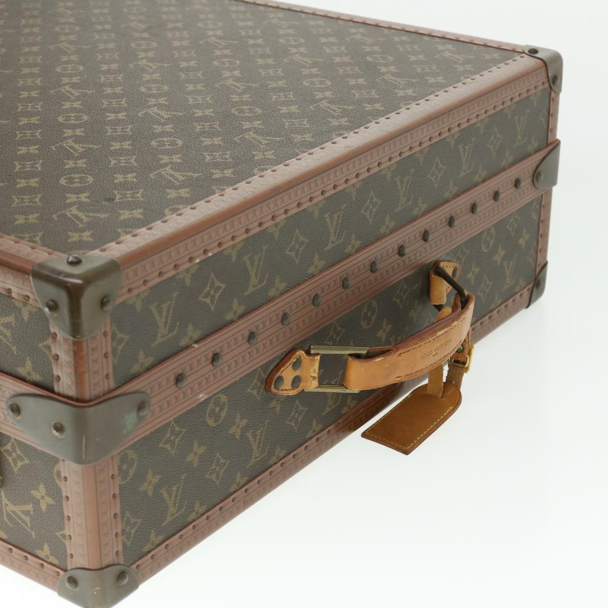 LOUIS VUITTON Monogram Gemine Shoes Trunk M21626 LV Auth 49981A