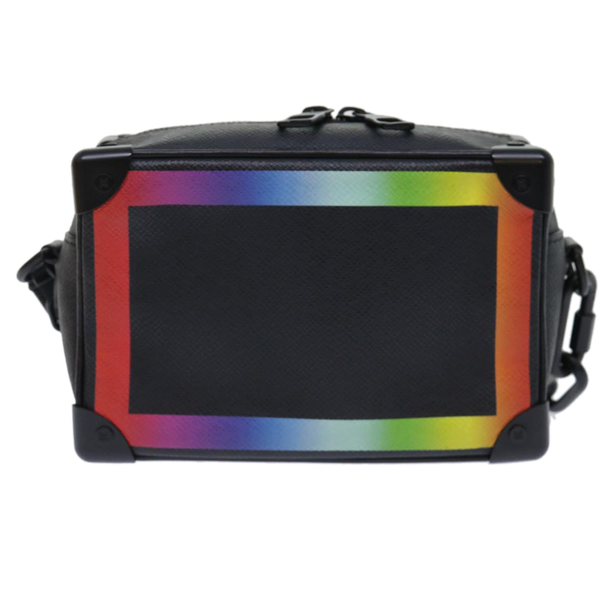 LOUIS VUITTON Taiga Rainbow Mini Soft Trunk Shoulder Bag M30351 LV Auth 50210SM