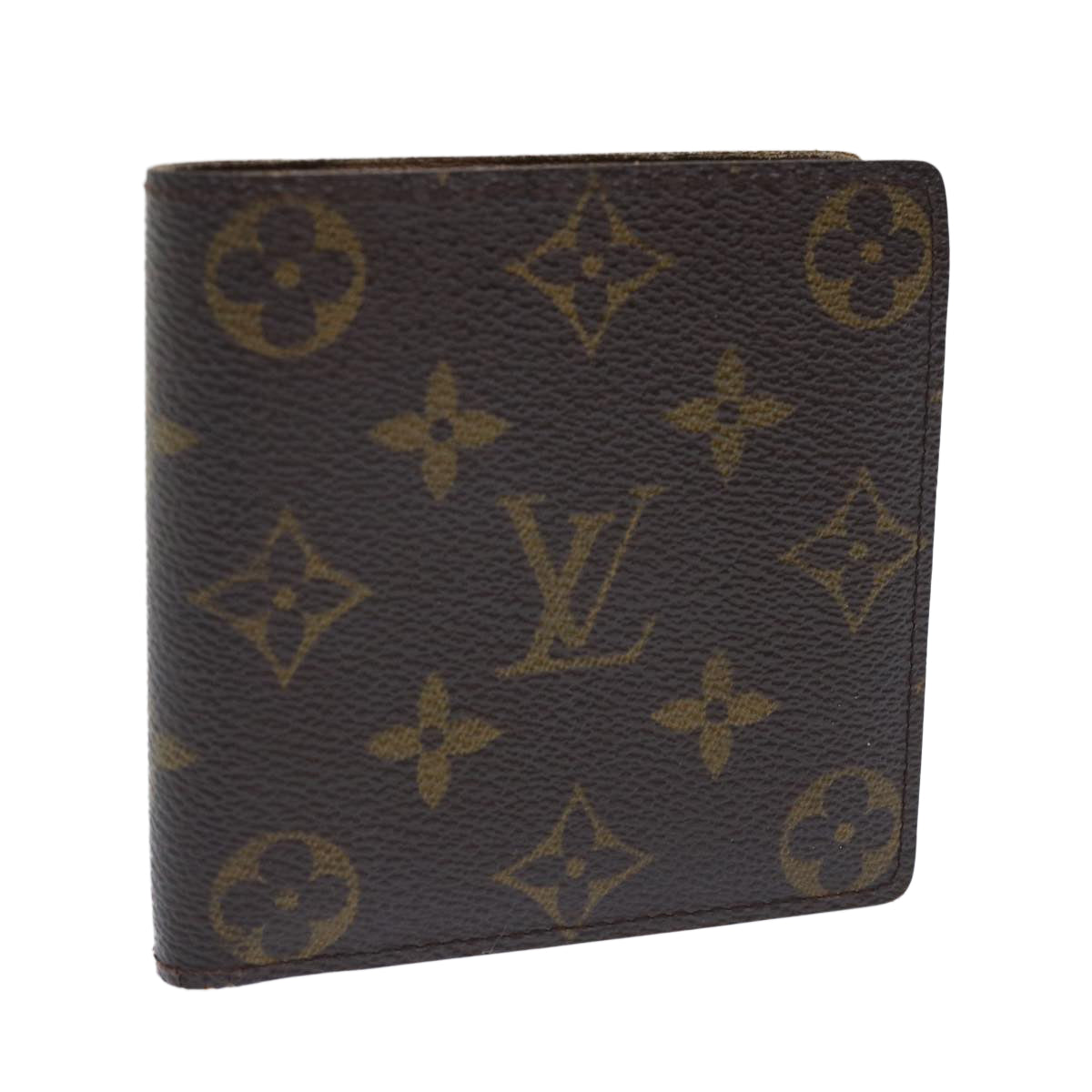 LOUIS VUITTON Monogram Portefeuille Marco Bifold Wallet M61675 LV Auth 50217