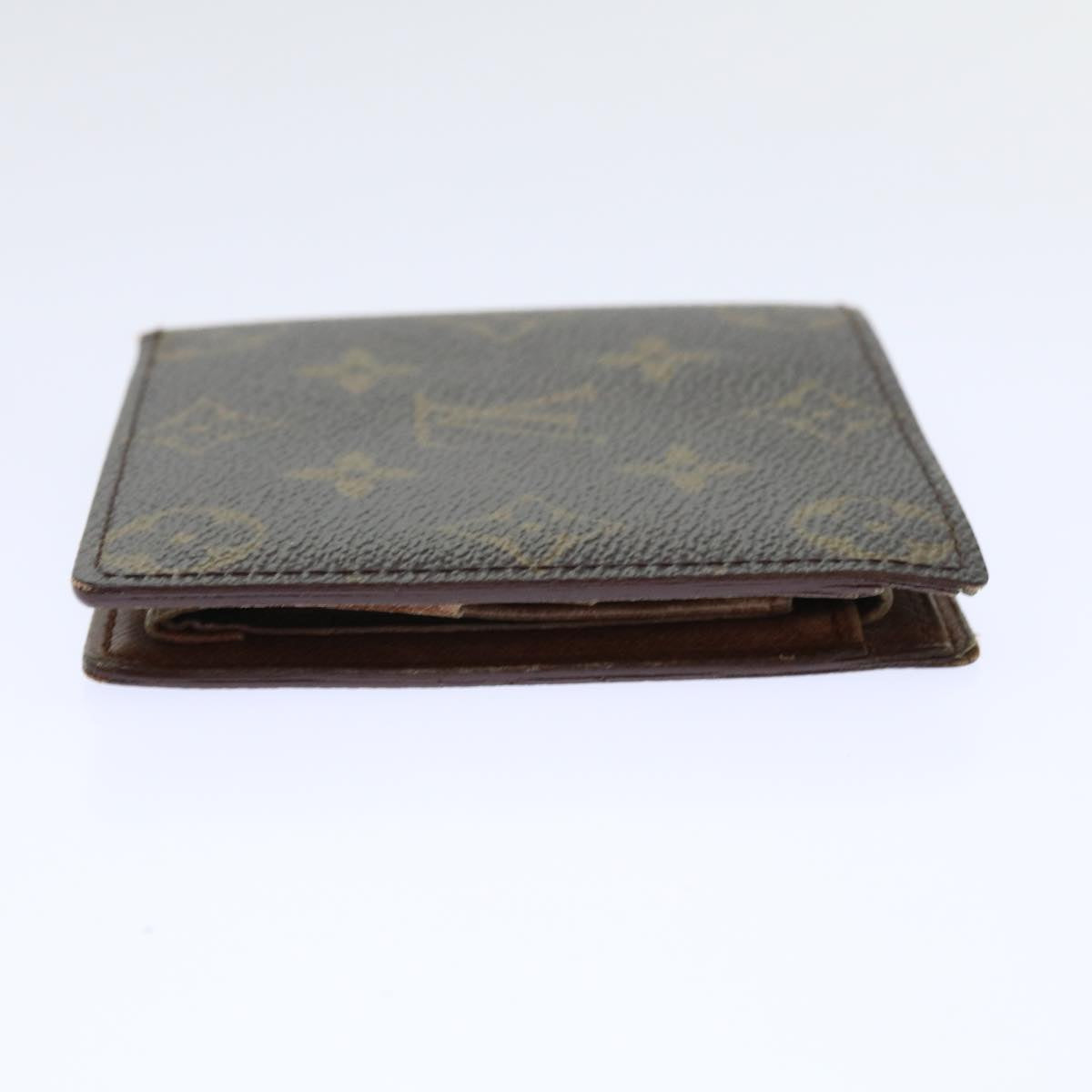 LOUIS VUITTON Monogram Portefeuille Marco Bifold Wallet M61675 LV Auth 50217