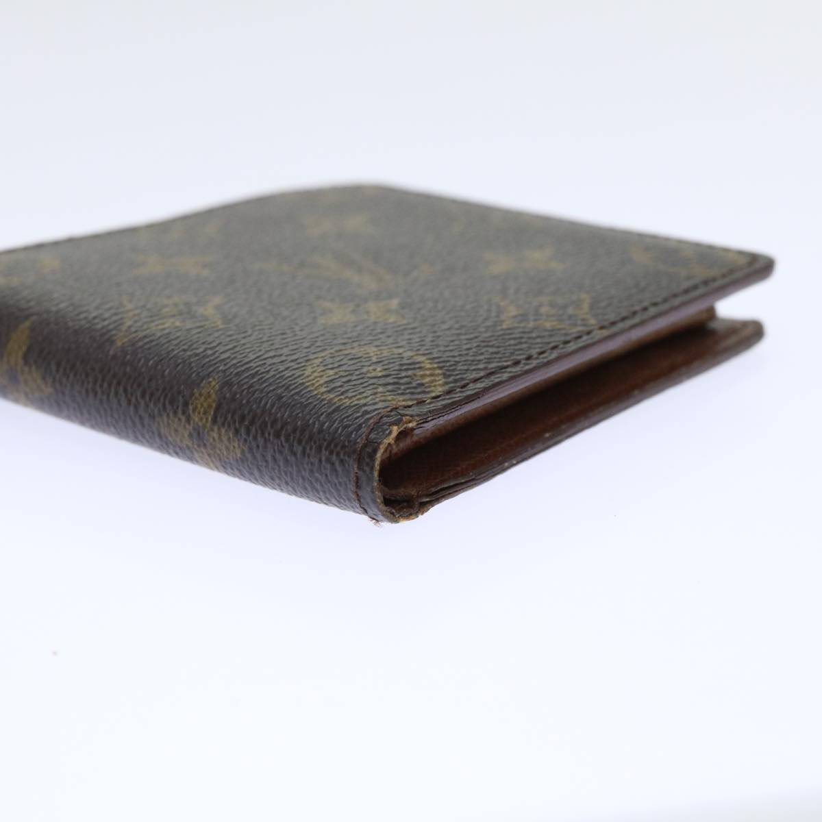 LOUIS VUITTON Monogram Portefeuille Marco Bifold Wallet M61675 LV Auth 50217