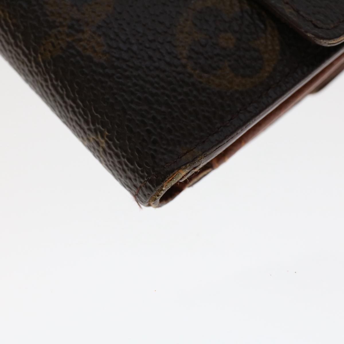 LOUIS VUITTON Monogram Portefeuille Elise Wallet M61654 LV Auth 50218