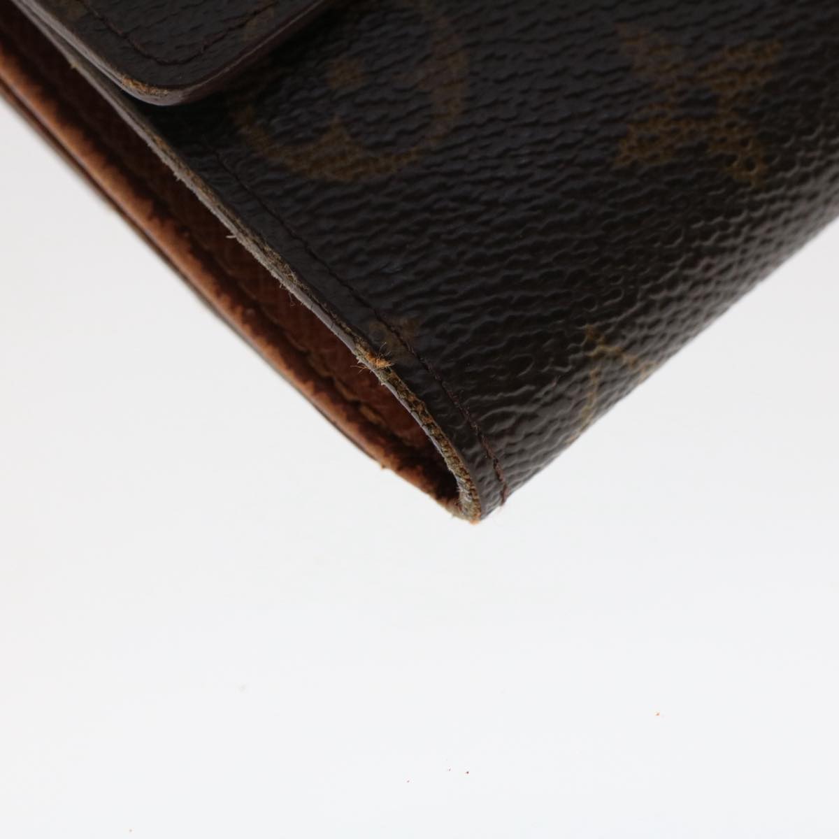 LOUIS VUITTON Monogram Portefeuille Elise Wallet M61654 LV Auth 50218