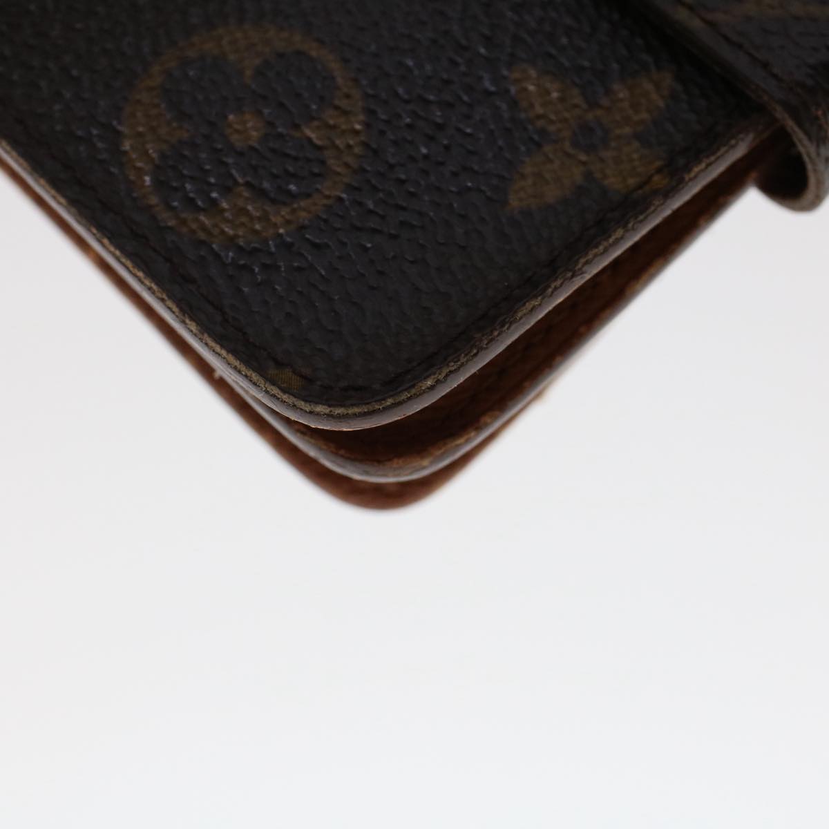 LOUIS VUITTON Monogram Compact Zip Wallet M61667 LV Auth 50247