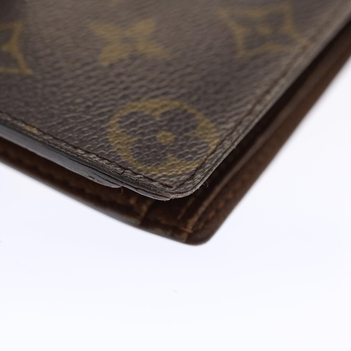 LOUIS VUITTON Monogram Portefeuille Marco Bifold Wallet M61675 LV Auth 50278