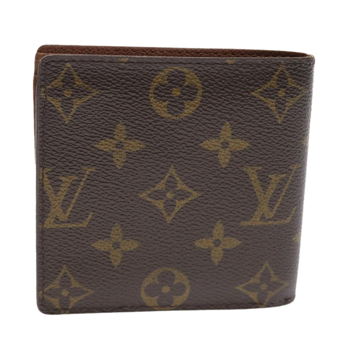 LOUIS VUITTON Monogram Portefeuille Marco Bifold Wallet M61675 LV Auth 50278