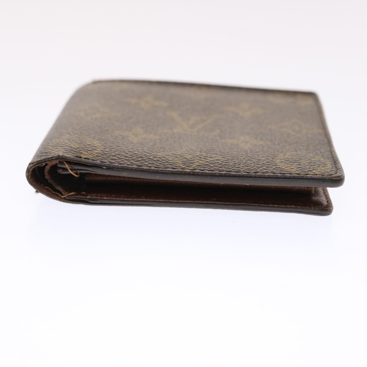 LOUIS VUITTON Monogram Portefeuille Marco Bifold Wallet M61675 LV Auth 50278