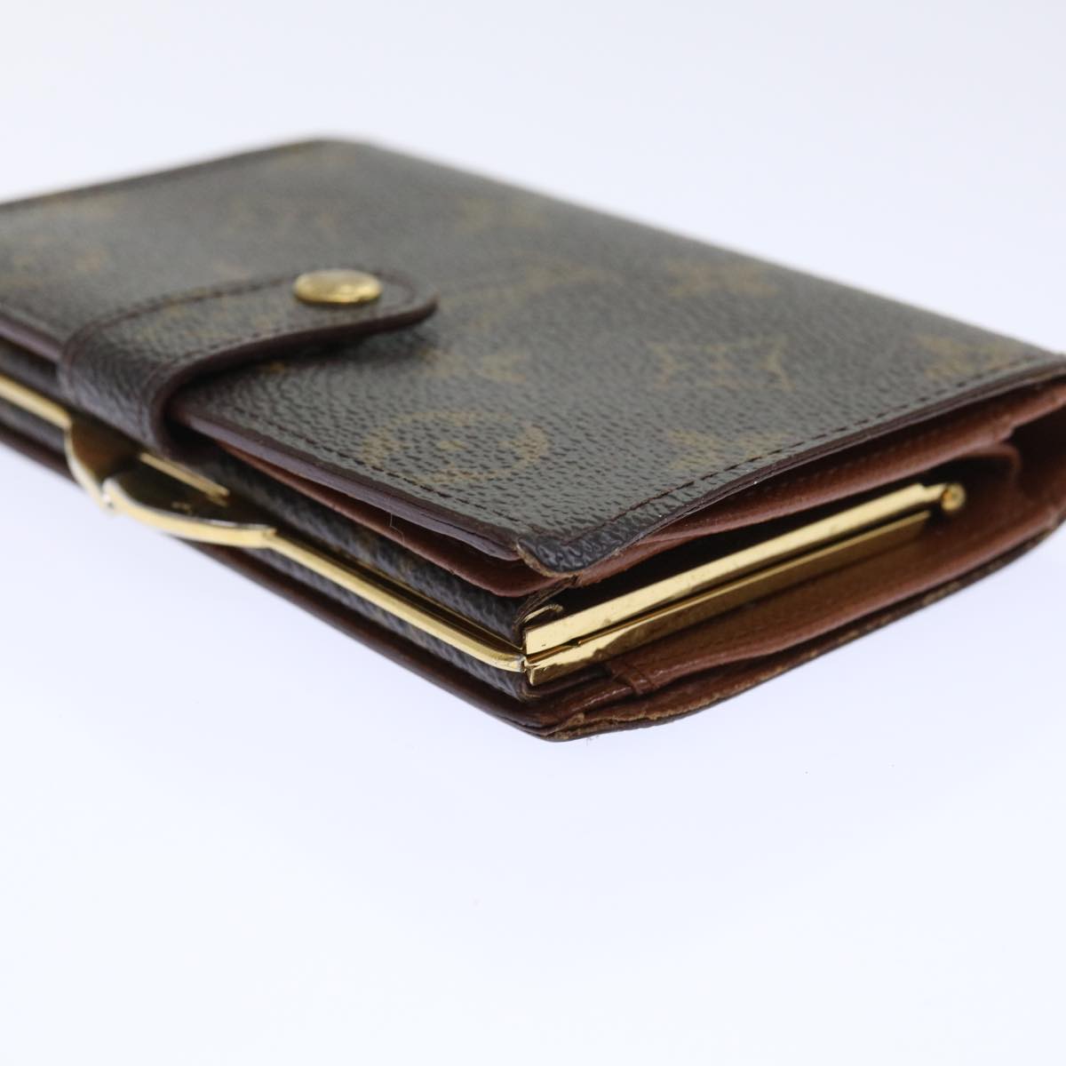 LOUIS VUITTON Monogram Portefeuille Viennois Bifold Wallet M61674 Auth 50279