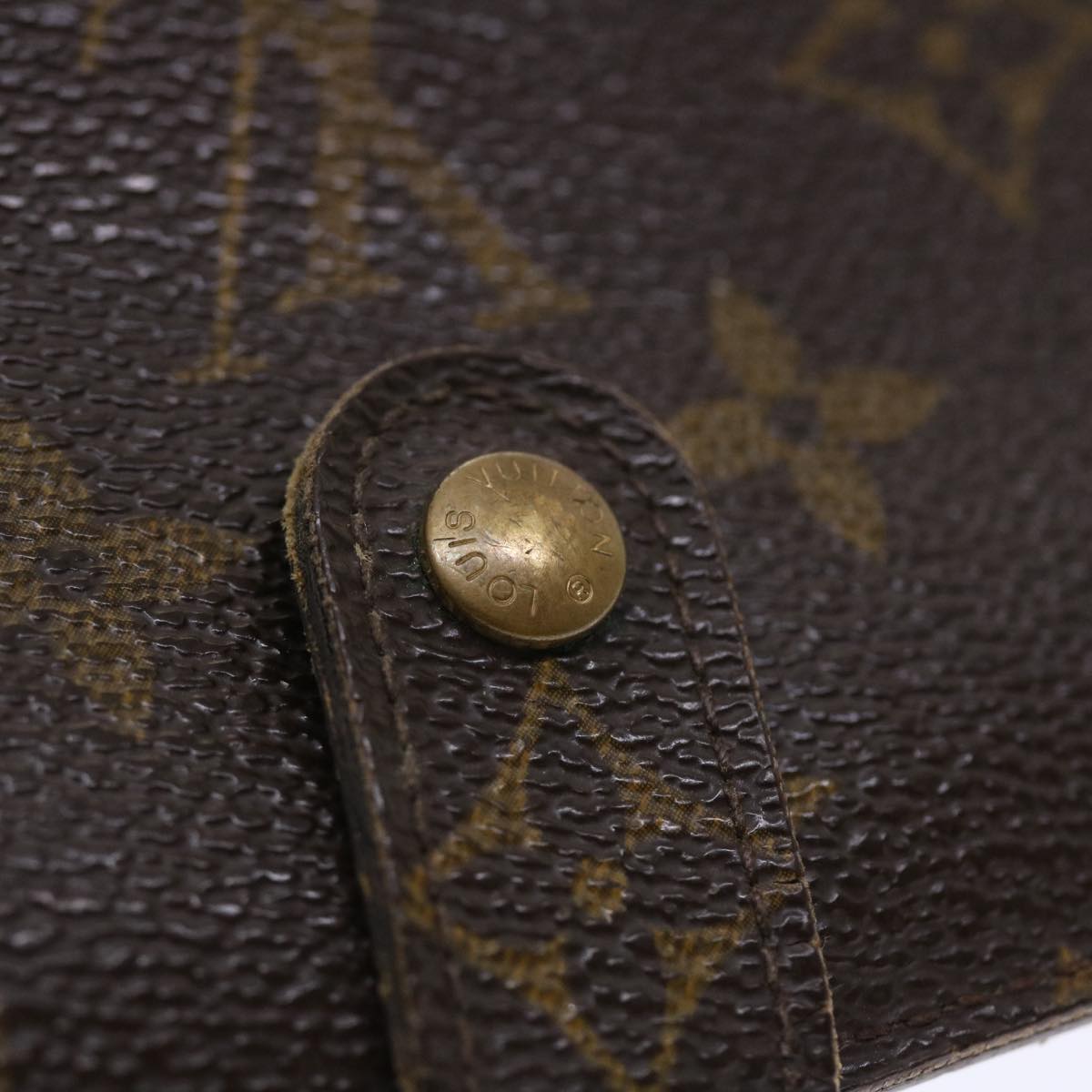 LOUIS VUITTON Monogram Porte Monnaie Billets Viennois Wallet M61663 Auth 50283