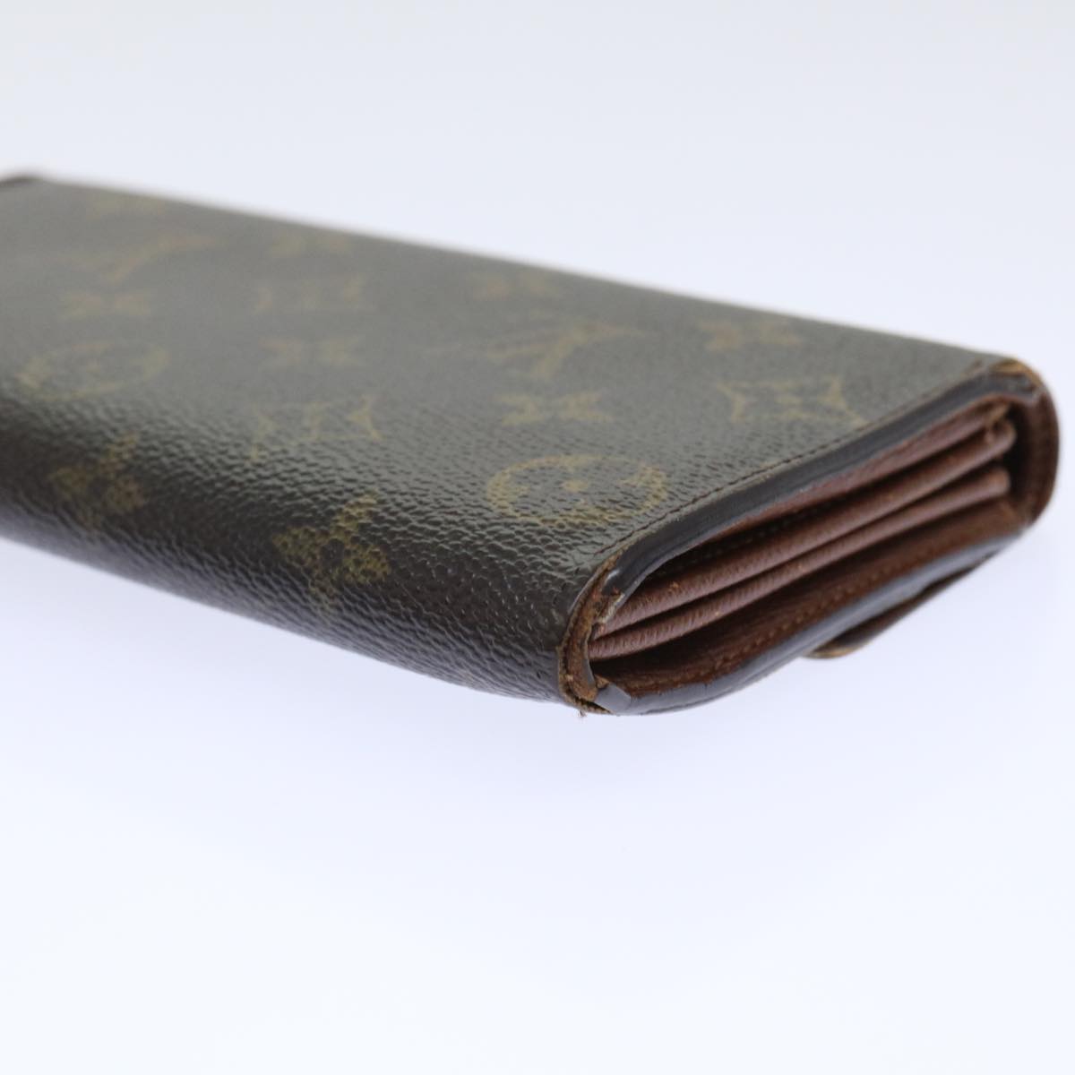 LOUIS VUITTON Monogram Portefeuille Sarah Long Wallet M61734 LV Auth 50306