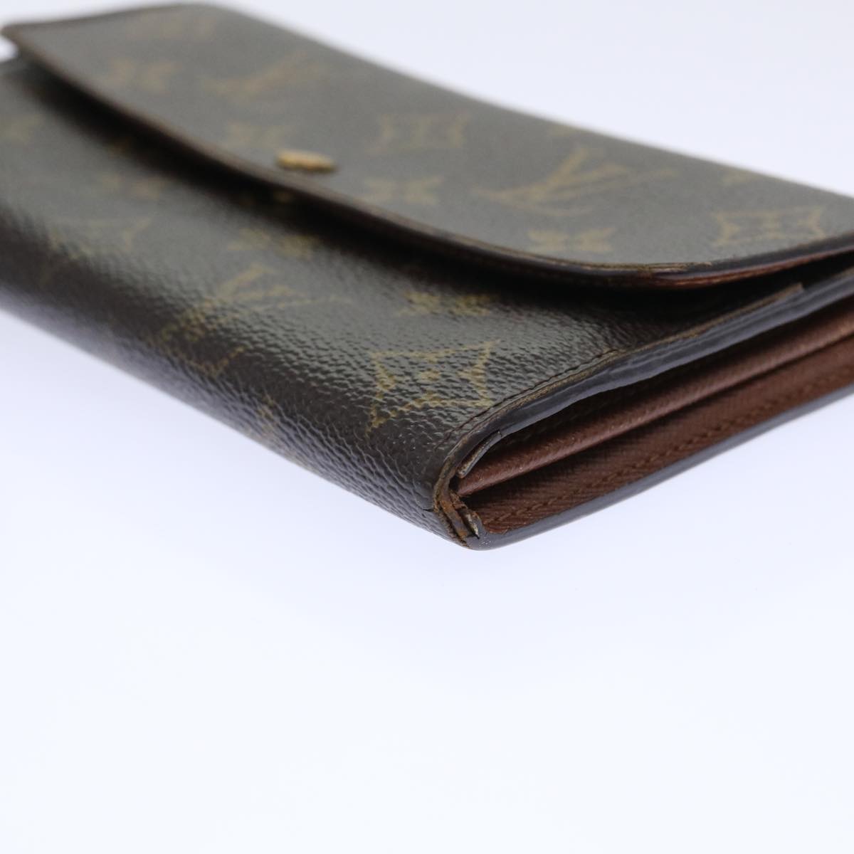 LOUIS VUITTON Monogram Portefeuille Sarah Long Wallet M61734 LV Auth 50306