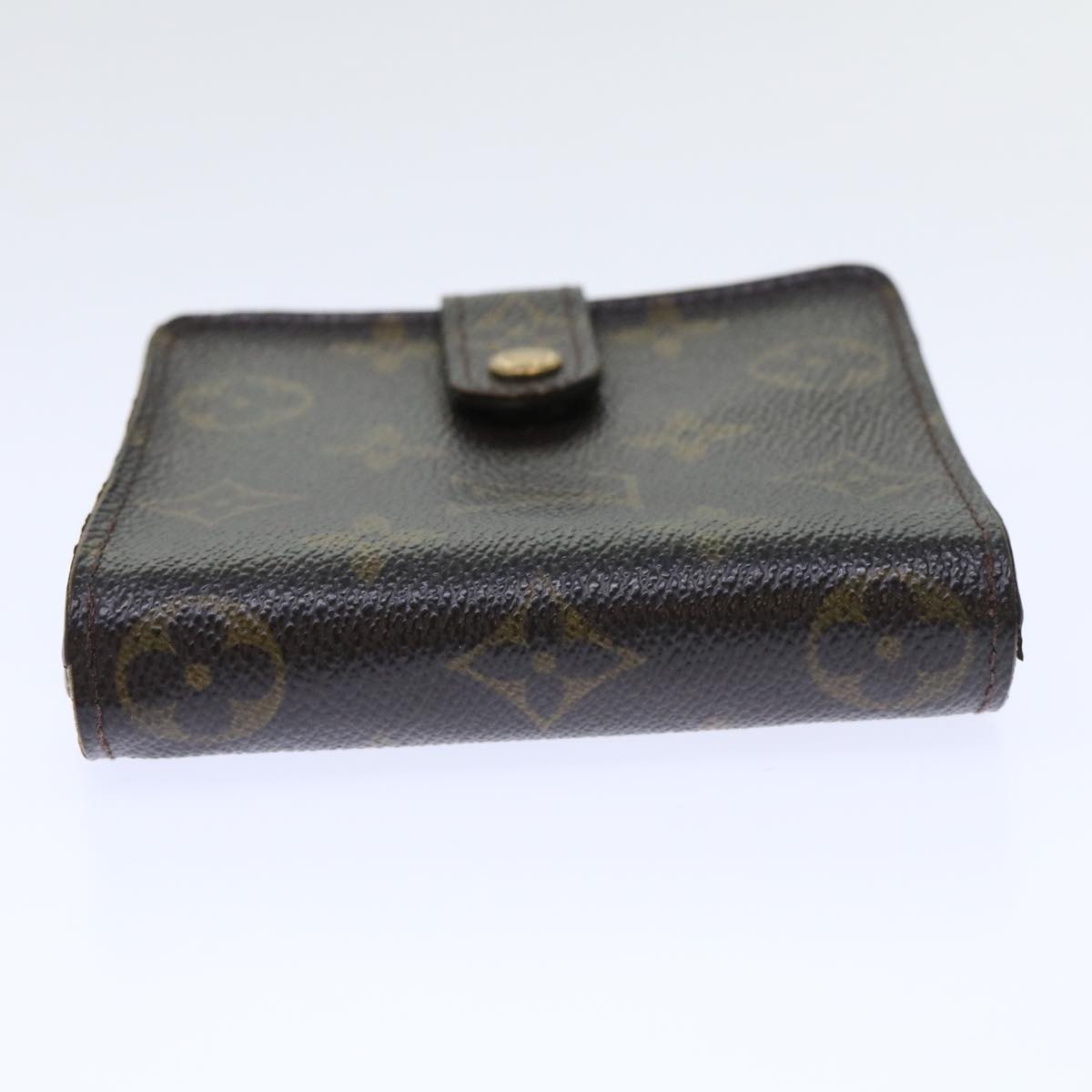 LOUIS VUITTON Monogram Compact Zip Wallet M61667 LV Auth 50313