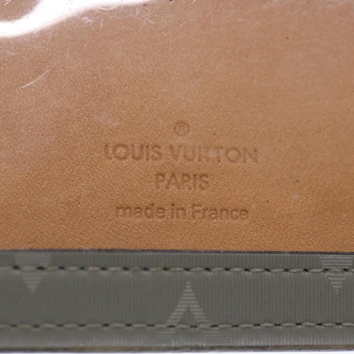 LOUIS VUITTON Monogram Titanium Portefeuille Cosmos Long Wallet Gray Auth 50325