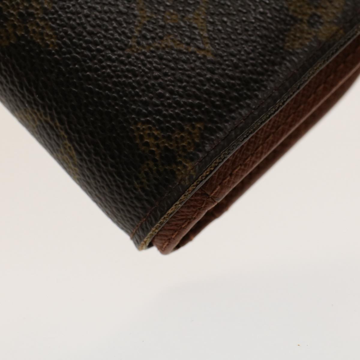 LOUIS VUITTON Monogram Porte Monnaie Billets Viennois Wallet M61663 Auth 50459