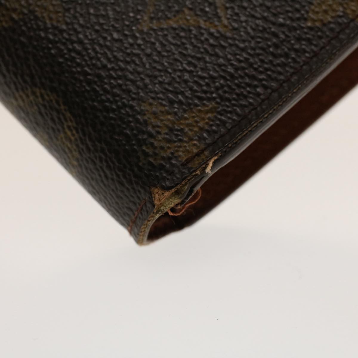 LOUIS VUITTON Monogram Porte Monnaie Billets Viennois Wallet M61663 Auth 50459