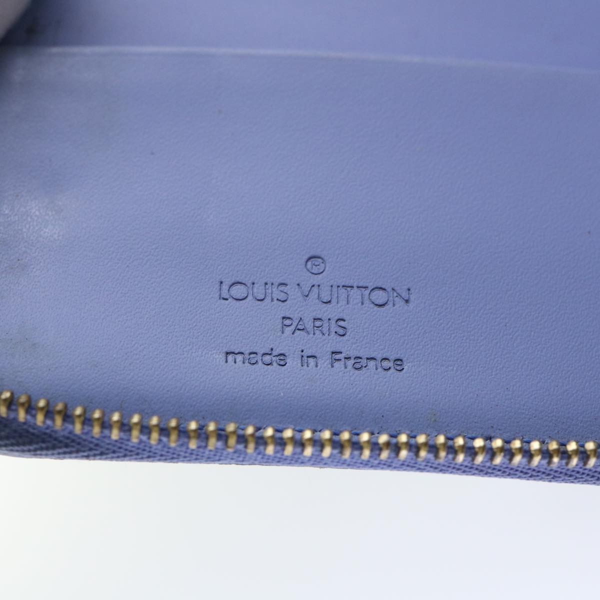 LOUIS VUITTON Monogram Vernis Eldridge Wallet Lavande M91159 LV Auth 50460