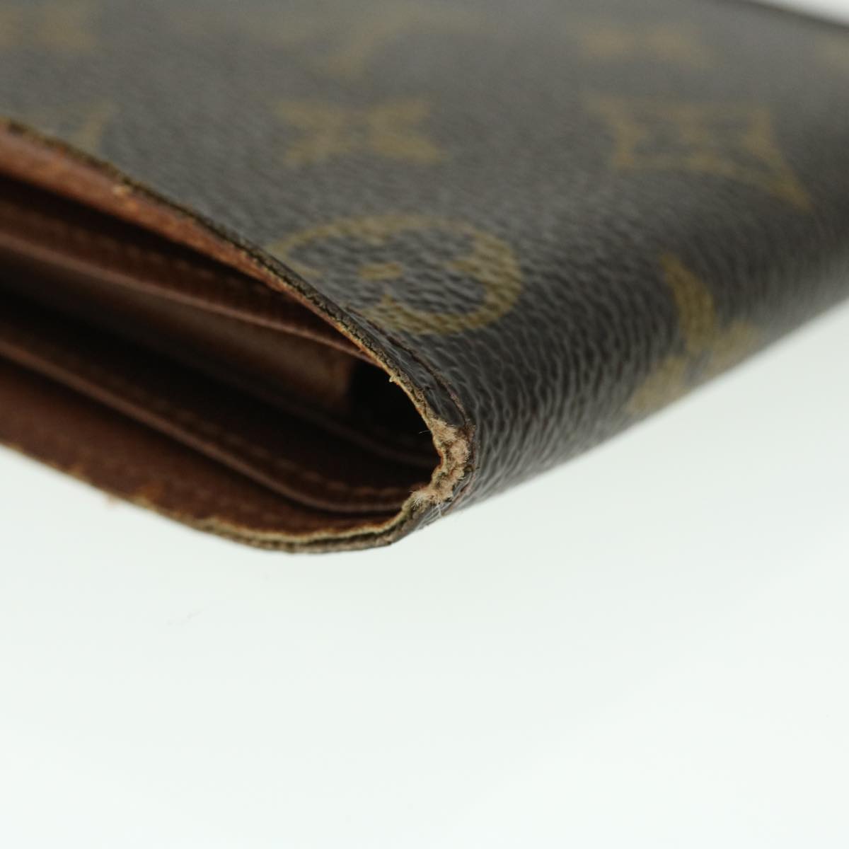 LOUIS VUITTON Monogram Portefeuille Multipull Bifold Wallet M60895 Auth 50462