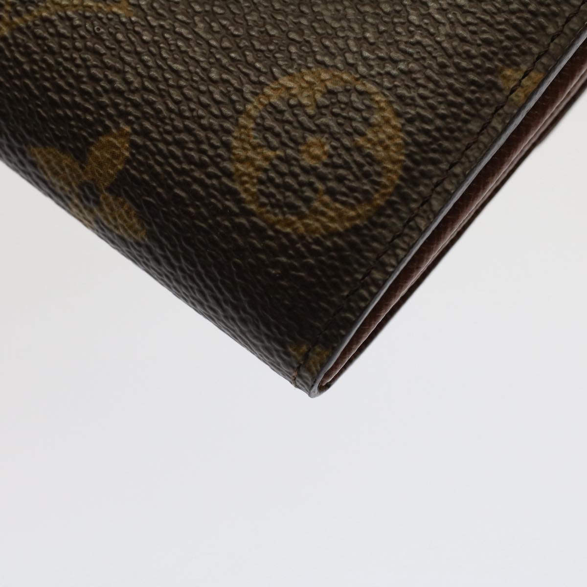 LOUIS VUITTON Monogram Pochette Porte Monnaie Credit Wallet M61725 Auth 50641