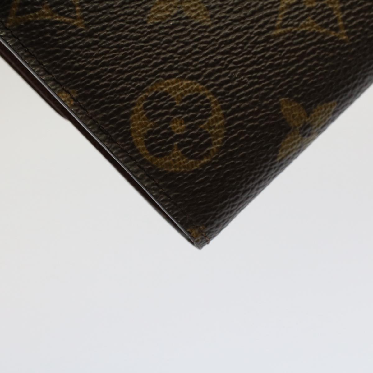 LOUIS VUITTON Monogram Pochette Porte Monnaie Credit Wallet M61725 Auth 50641