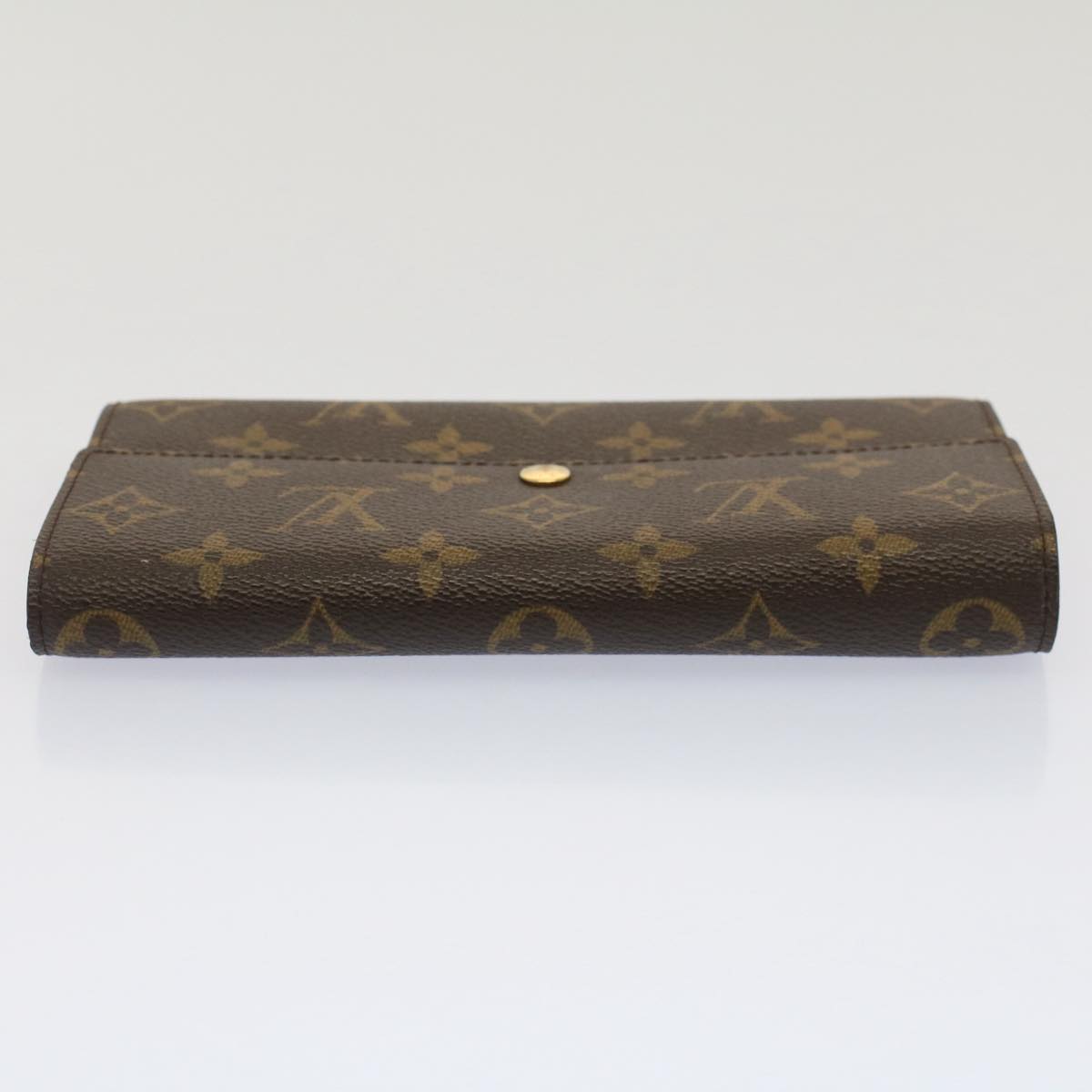 LOUIS VUITTON Monogram Pochette Porte Monnaie Credit Wallet M61725 Auth 50641