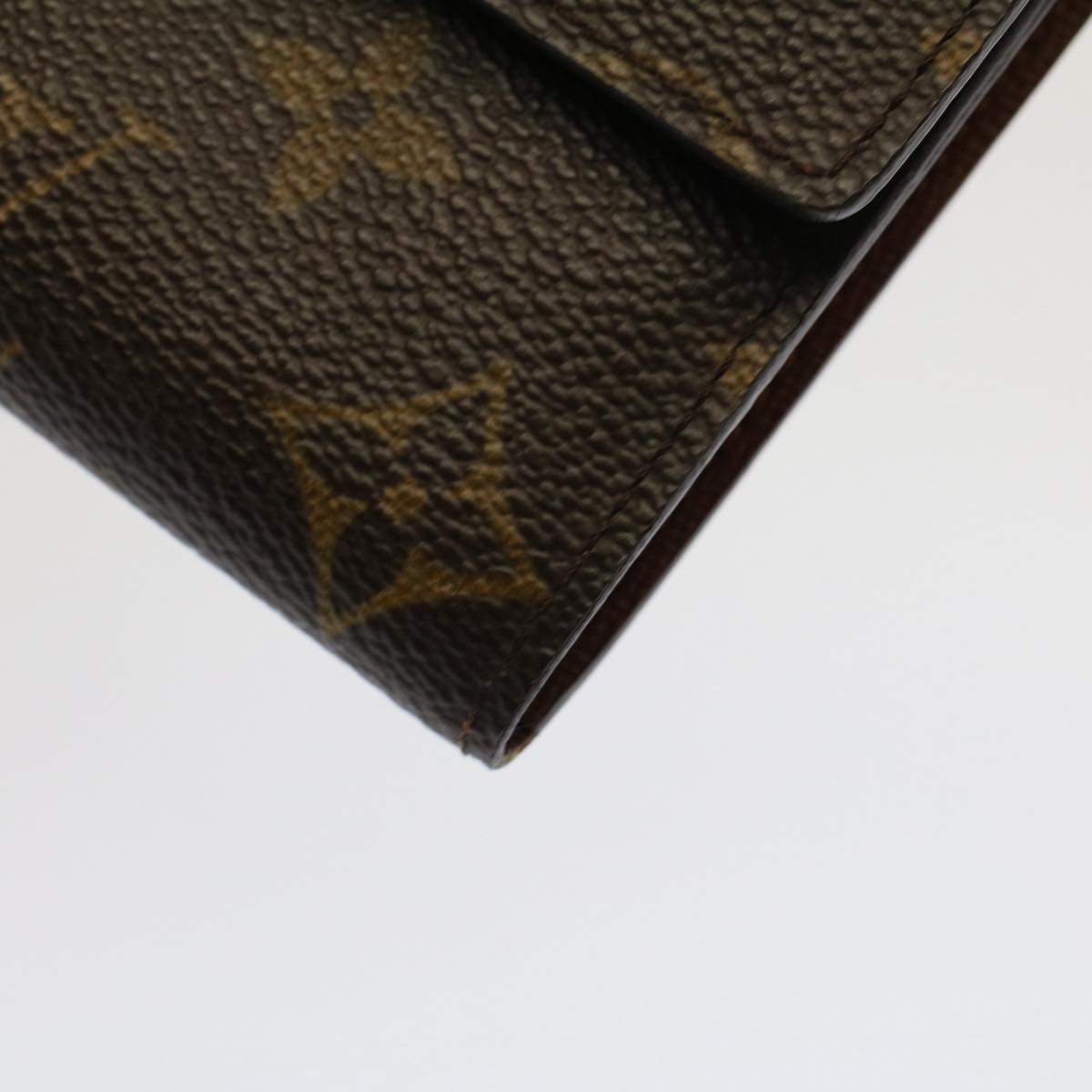 LOUIS VUITTON Monogram Pochette Porte Monnaie Credit Wallet M61725 Auth 50641