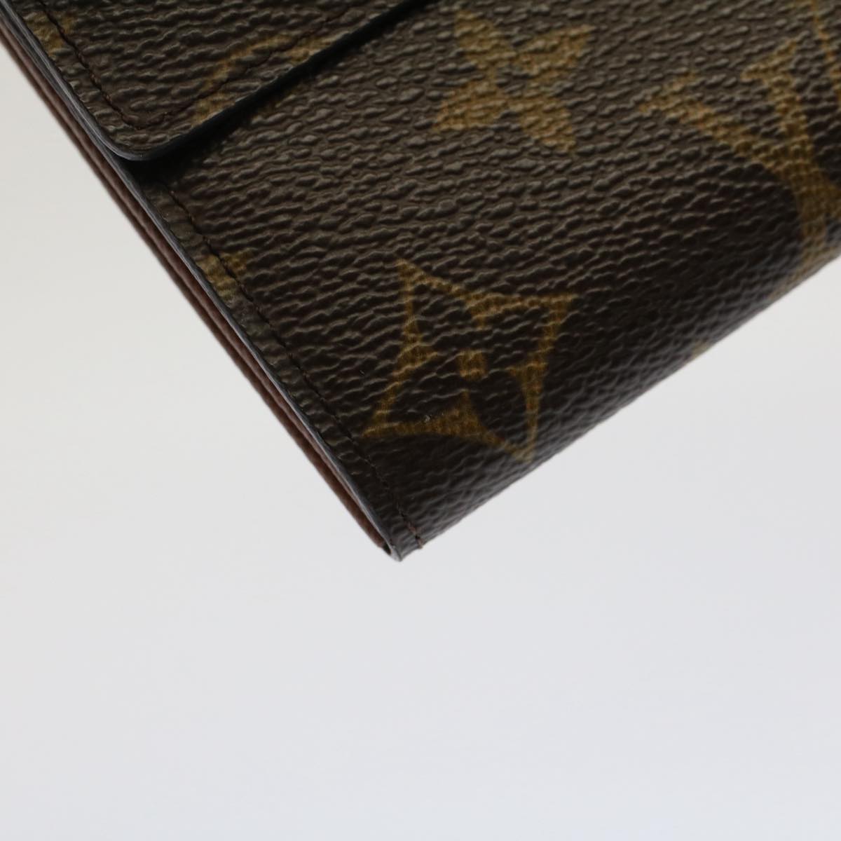 LOUIS VUITTON Monogram Pochette Porte Monnaie Credit Wallet M61725 Auth 50641