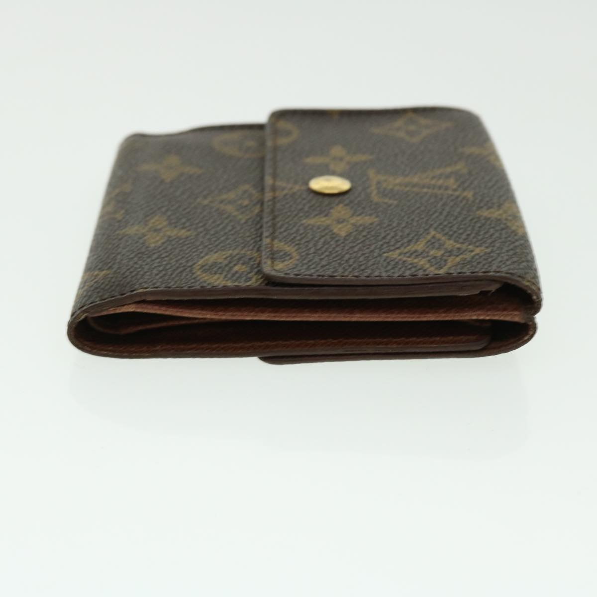 LOUIS VUITTON Monogram Porte Monnaie Bier Cartes Crdit Wallet M61652 Auth 50747