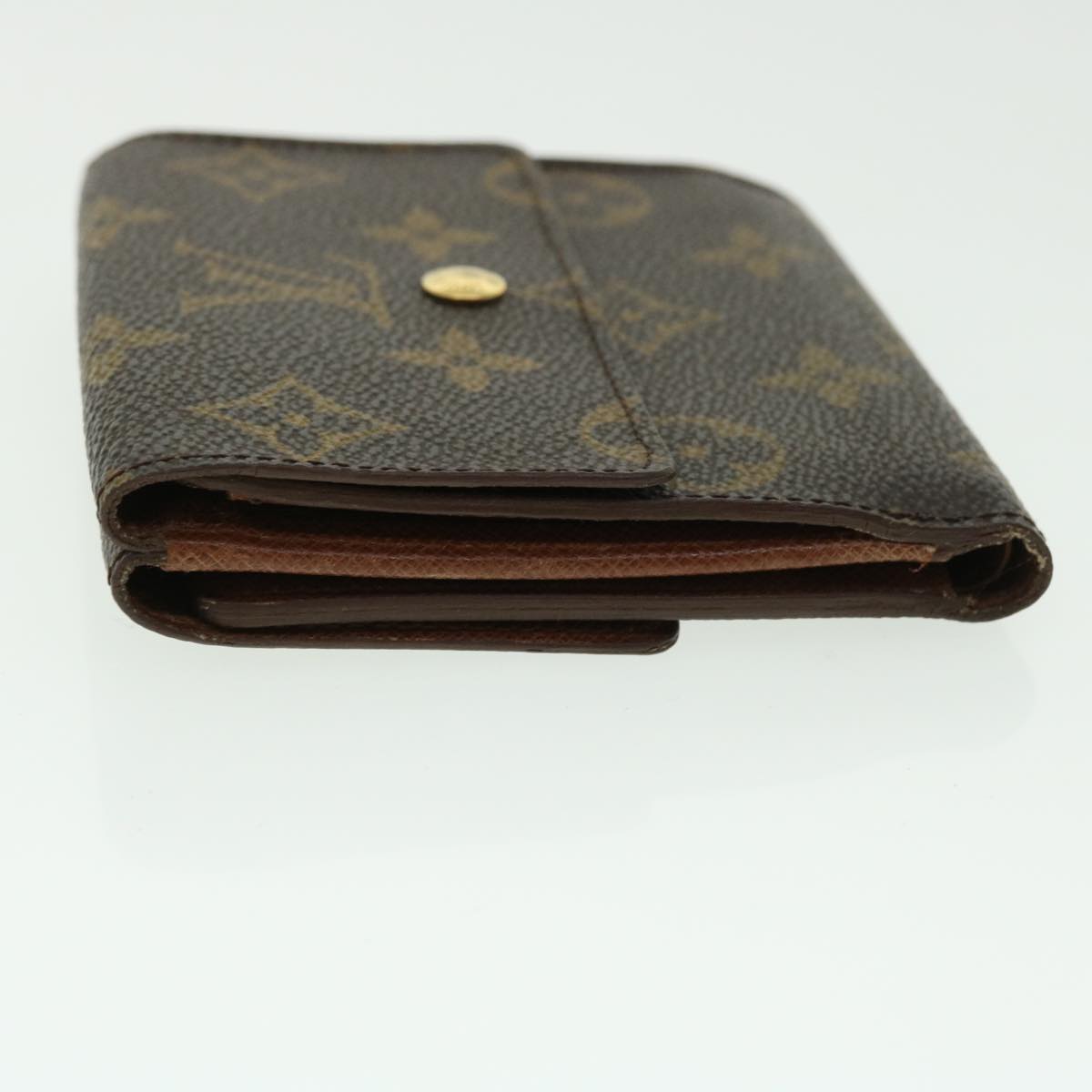 LOUIS VUITTON Monogram Porte Monnaie Bier Cartes Crdit Wallet M61652 Auth 50747