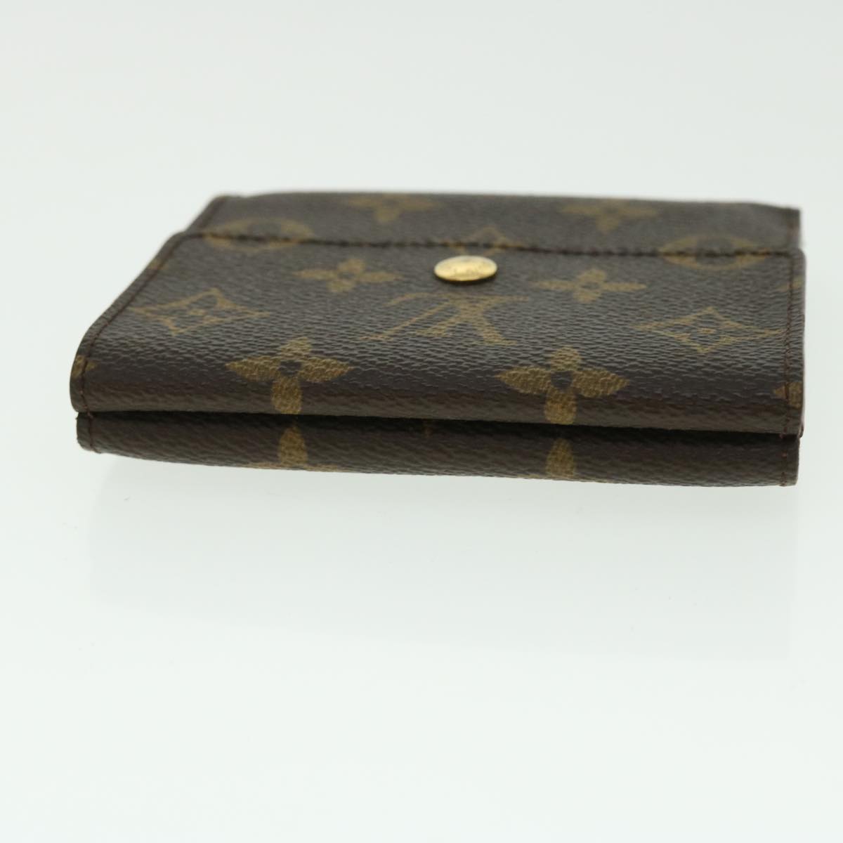 LOUIS VUITTON Monogram Porte Monnaie Bier Cartes Crdit Wallet M61652 Auth 50747