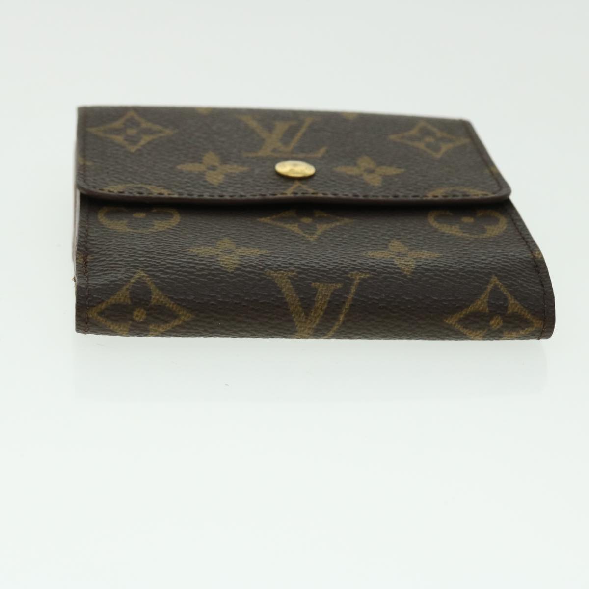 LOUIS VUITTON Monogram Porte Monnaie Bier Cartes Crdit Wallet M61652 Auth 50747