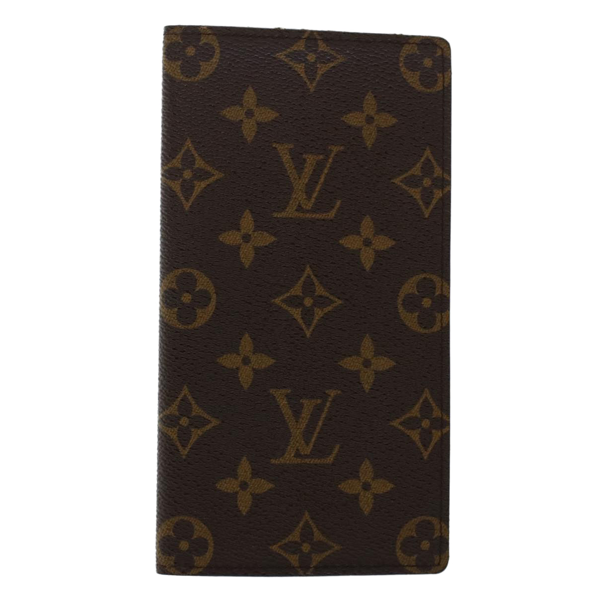 LOUIS VUITTON Monogram Porte Valeurs Cartes Credit Wallet M61823 LV Auth 50748