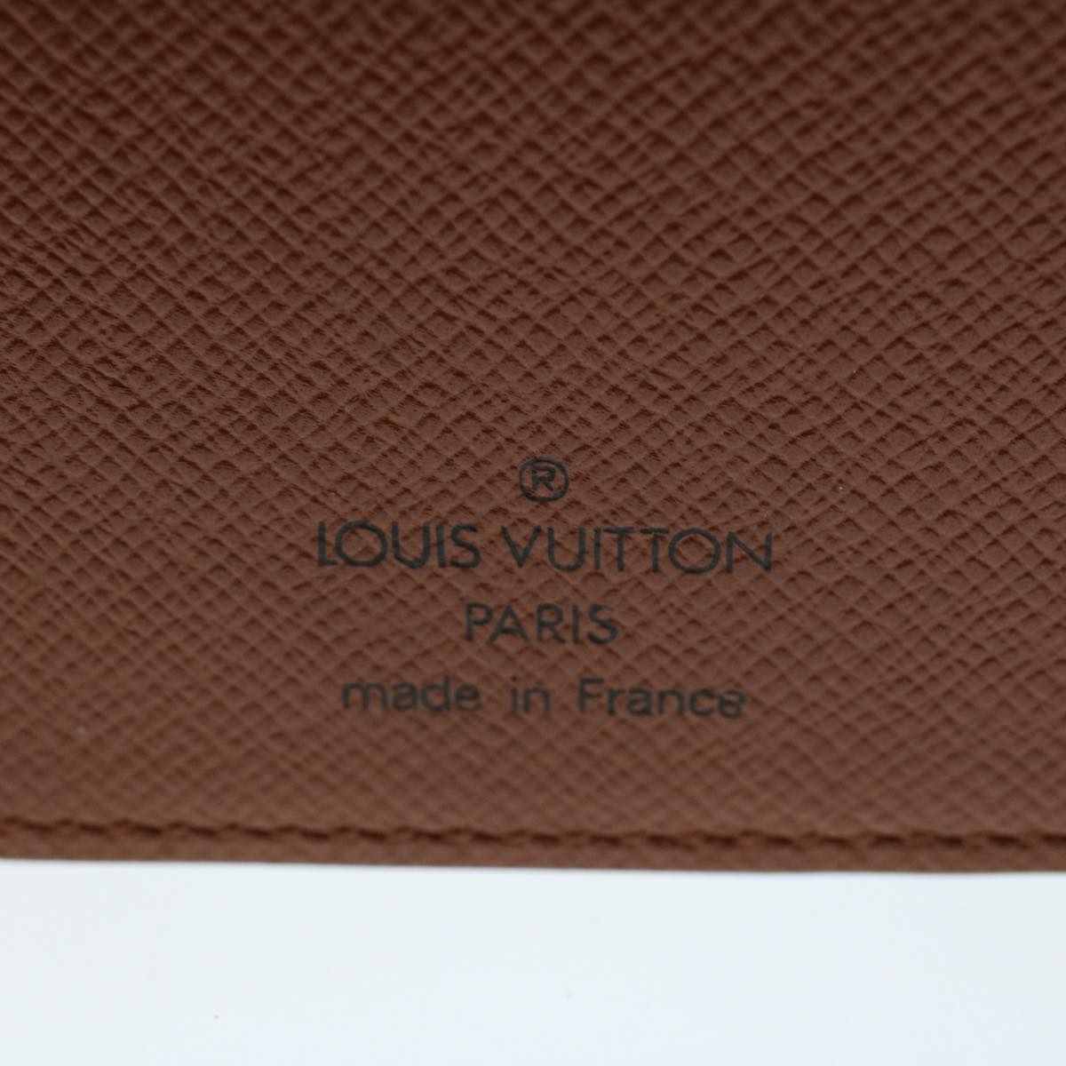 LOUIS VUITTON Monogram Porte Valeurs Cartes Credit Wallet M61823 LV Auth 50748