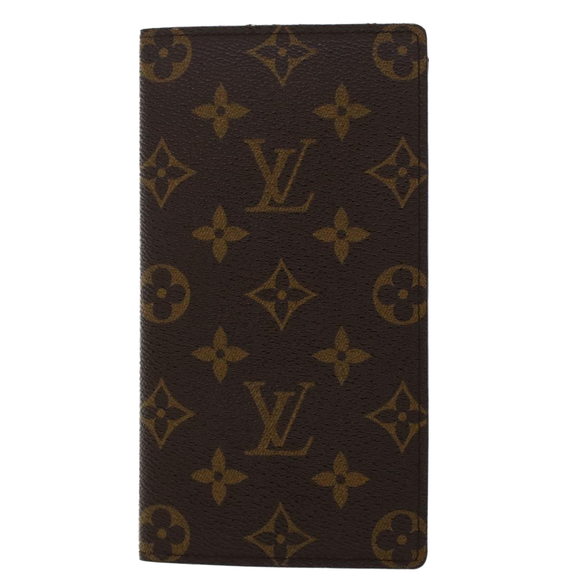 LOUIS VUITTON Monogram Porte Valeurs Cartes Credit Wallet M61823 LV Auth 50748