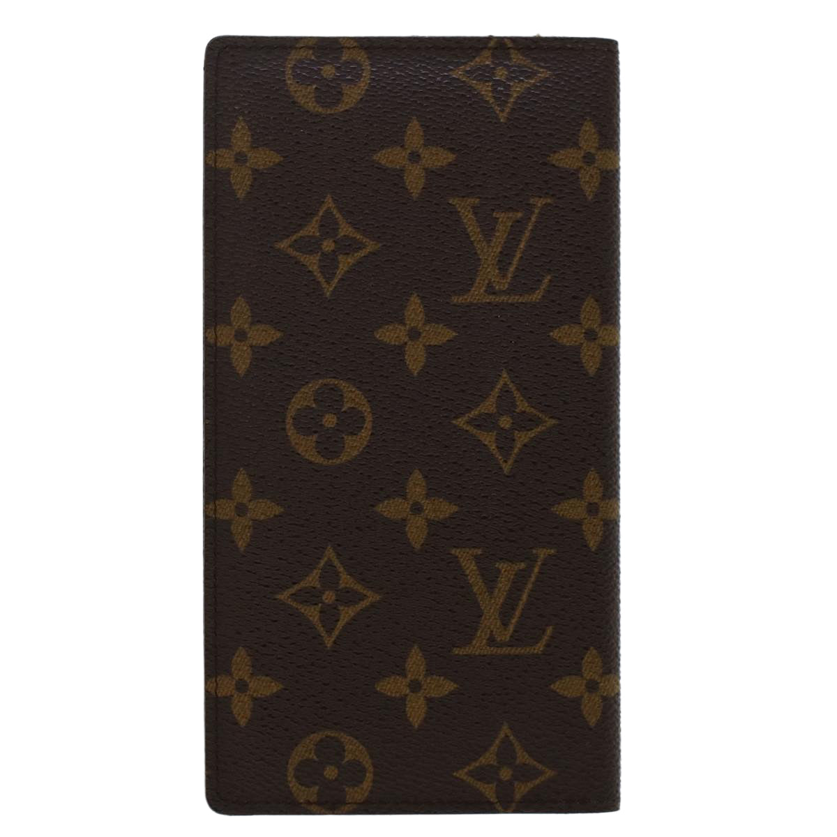 LOUIS VUITTON Monogram Porte Valeurs Cartes Credit Wallet M61823 LV Auth 50748